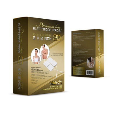 PREMIUM - Extra Large 2x2 Electrode Pads - 5 Pack