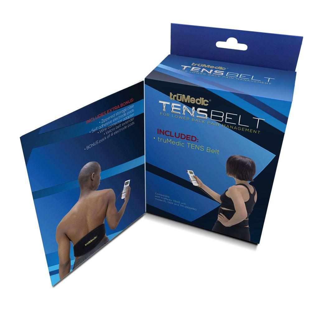 TM-1000PRO Deluxe TENS Unit Electronic Pulse Massager - truMedic